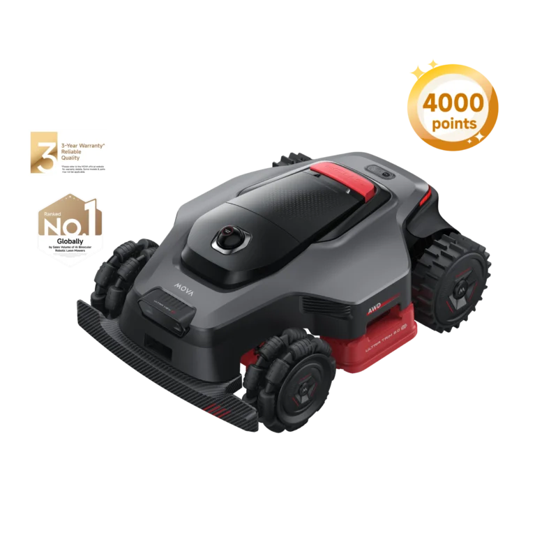 MOVA LiDAX Ultra AWD-series robotic lawn mower, manufacturer product-feed artwork